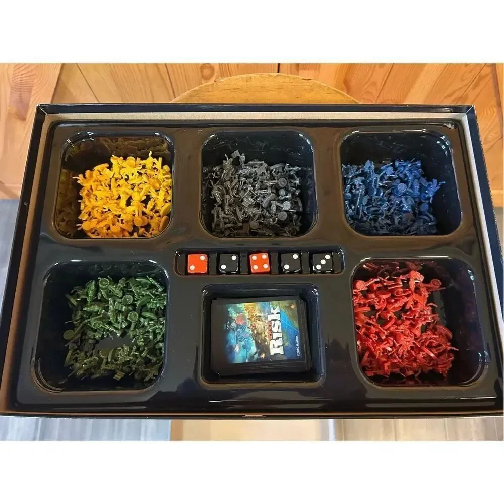 Risk Board Game 2010 Complete The Game of Global Domination Strategy COMPLETE (